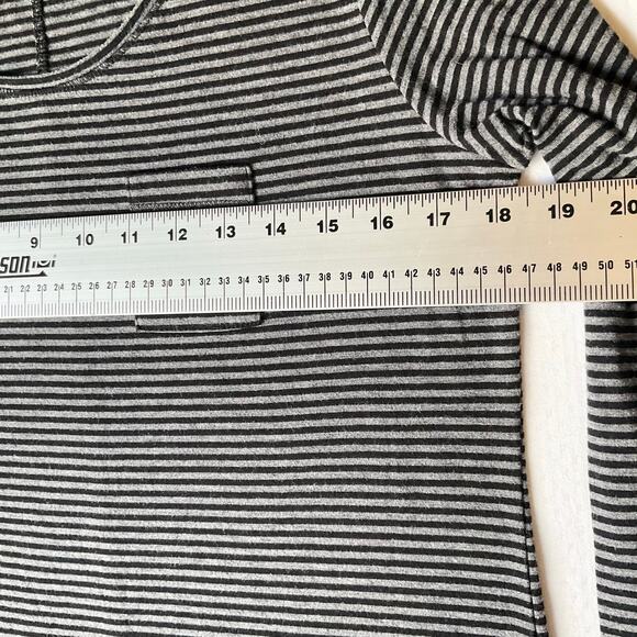 Gilligan & Omalley Women Sleepwear Soft Dress size M Long Sleeve KneeLength Gray - Picture 3 of 8